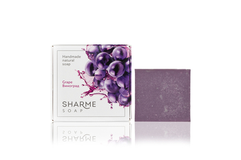 МЫЛО SHARME SOAP ВИНОГРАД/GRAPE - SHARME (Сухая косметика и кремы, шампуни и кондиционеры) - greenwaygoods.ru